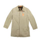 Tallia - Men's Slim Fit Faux Fur Lined Raincoat Jacket