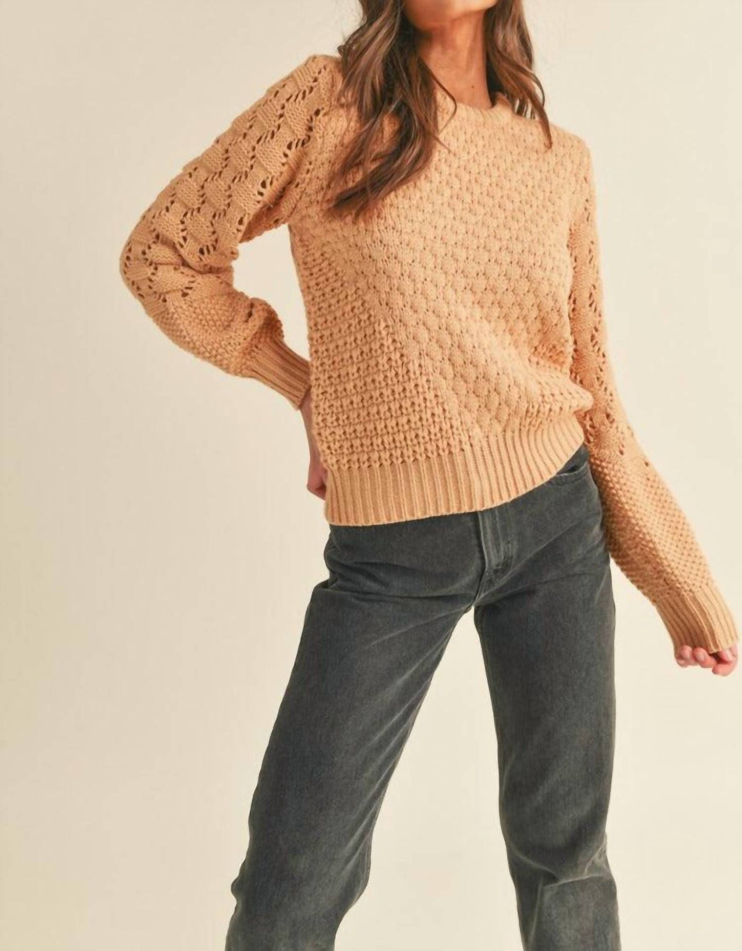 &Merci - Brianna Crew Neck Sweater