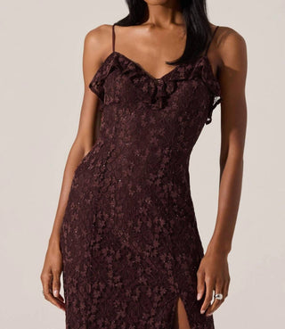 Astr - Leonie Floral Lace Maxi Dress