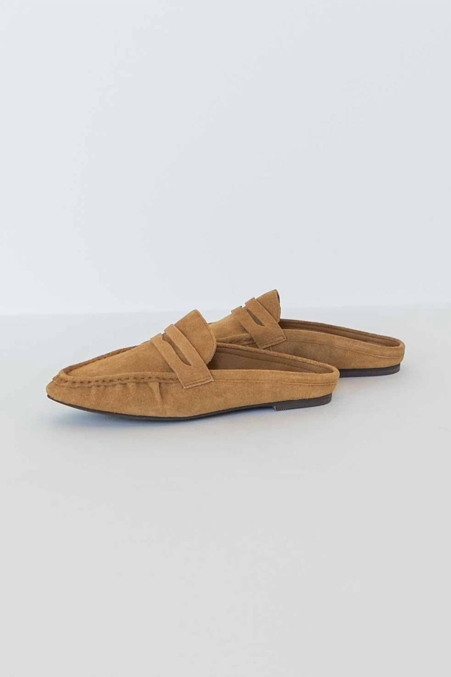 Matisse - Women's Porta Suede Penny Loafer Slides