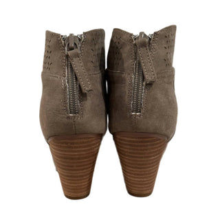 Violet & Red - Women's Lazer Cut Topline Boho Chic Heeled Bootie