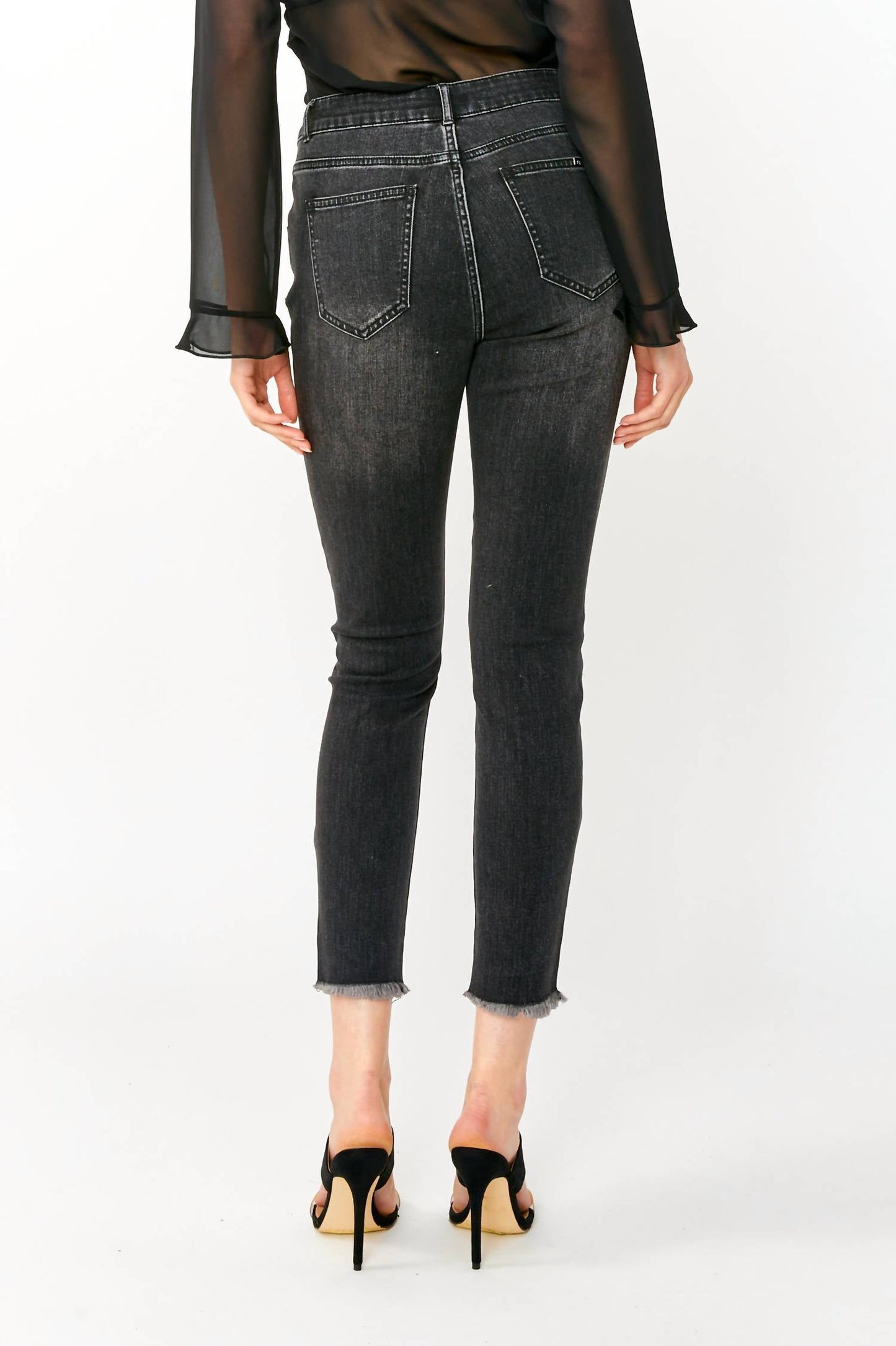 Frank Lyman - High Waisted Skinny Jeans