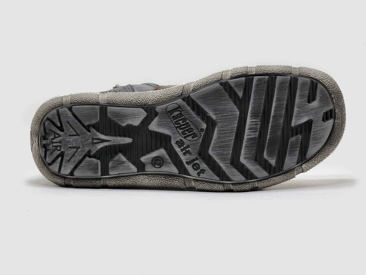 Kcr Group - Men's Tall Comfort Thick Wool-lined Zip-up Leather Boots