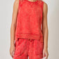Mystree - Bowie Sleeveless Terry Top