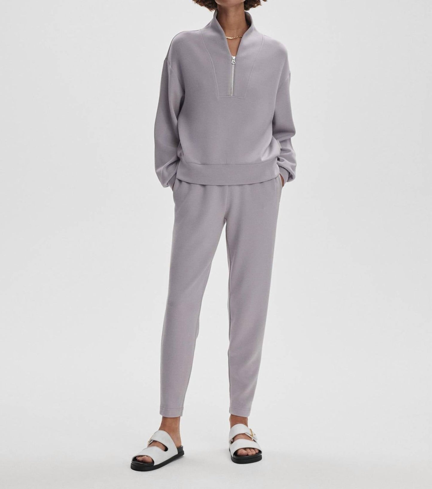 Varley - Davidson Zip Front Sweatshirt