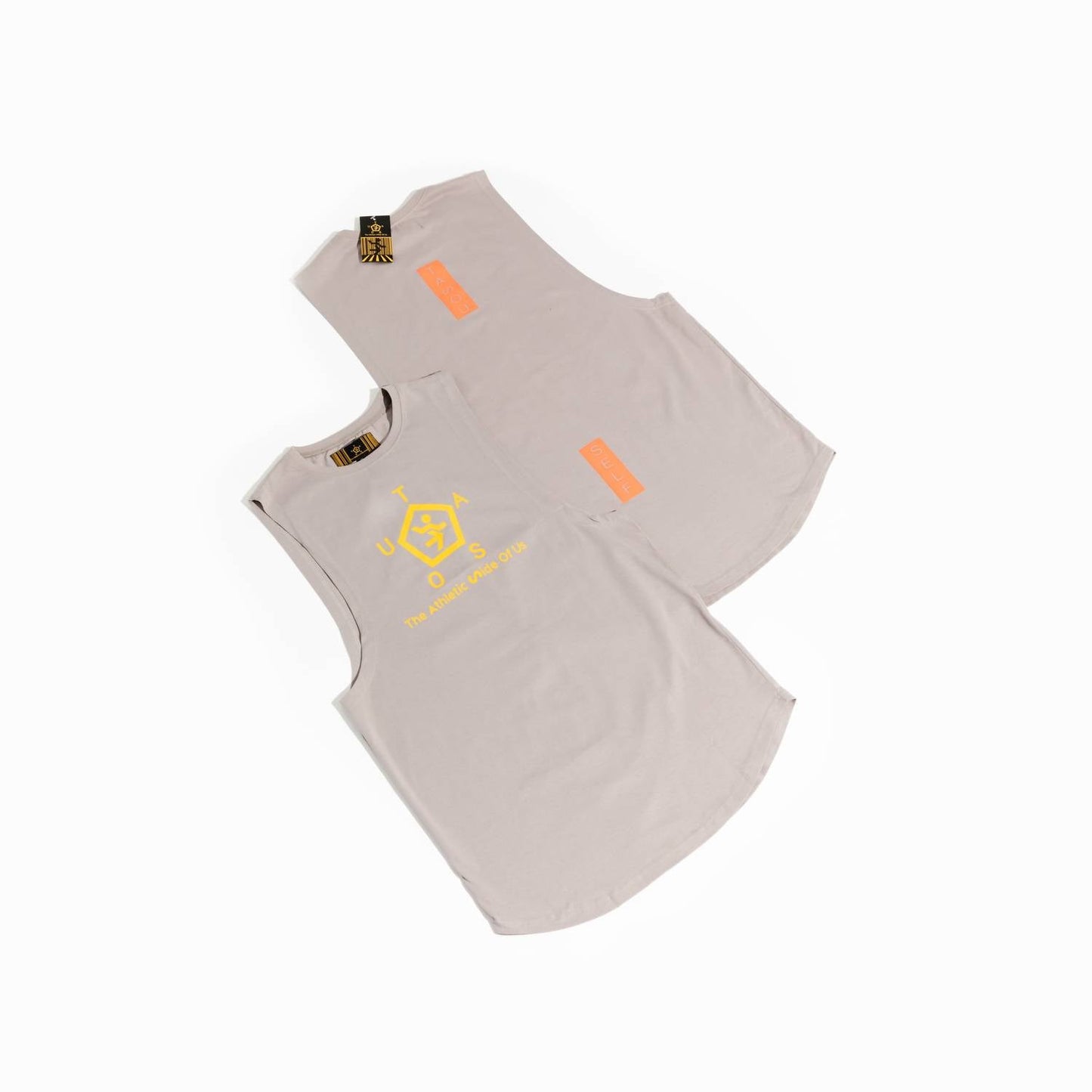 The Athletic Side Of Us - Logo Printed Tank Top