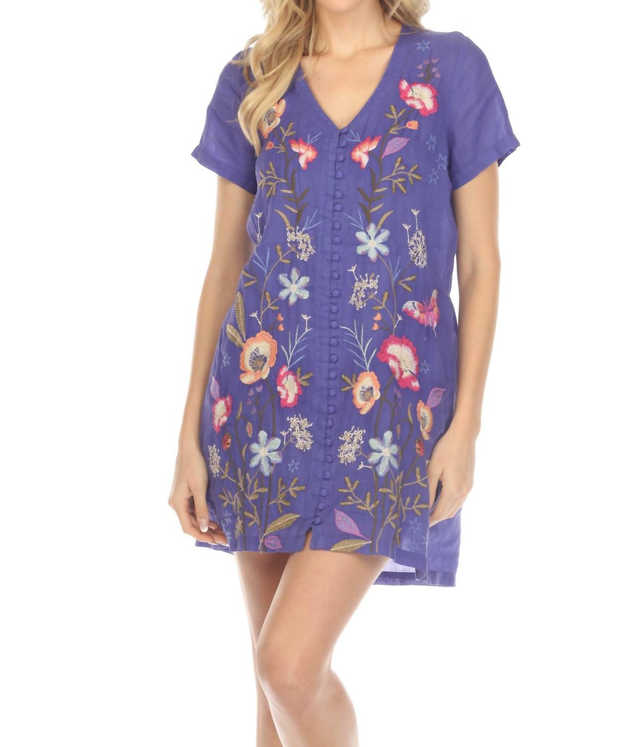 Johnny Was - Nila Easy Breezy Linen Tunic Dress