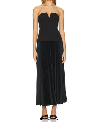 Milly - Novalee Maxi Dress in Black