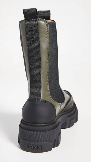 Ganni - Women's Mid Chelsea Boots