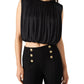 Steve Madden - Cherra Crewneck Crop Top