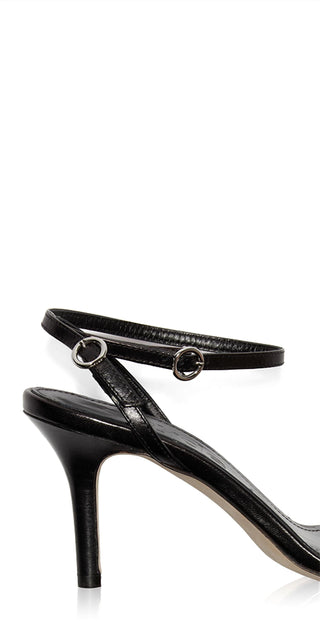 Aeyde - Women's Hallie Leather Heeled Sandals