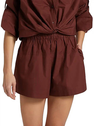 A.L.C. - Nate Relaxed Fit Cotton Shorts