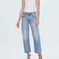 Pistola - Lexi Mid Rise Bowed Straight Jeans