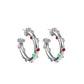 Daniela Salcedo - Women's Trufa Rainbow Hoop Earrings