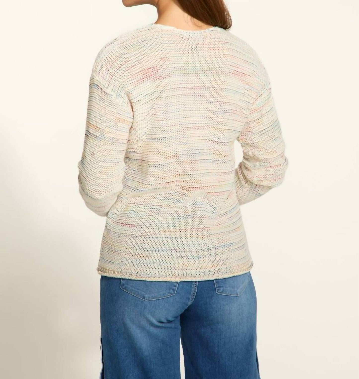 Fdj - Long Sleeve V-neck Sweater