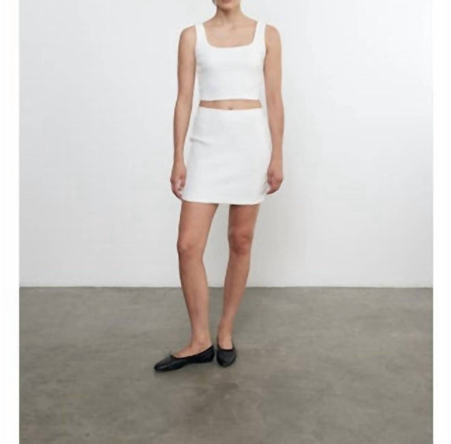 Enza Costa - Jaquard Mini Skirt