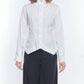Matthildur - Beam Pleated Button Down Shirt
