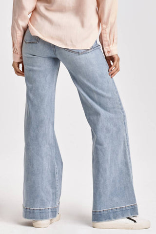 Dear John Denim - Fiona Mid Rise Wide Leg Jeans