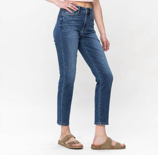 Judy Blue - High Waist Shield Back Pocket Slim Fit Jeans