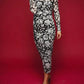 Amanda Uprichard - Dominique Long Sleeved Printed Mesh Dress
