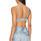 Mother - Pre-loved Tit For Tat Wash Denim Bralette