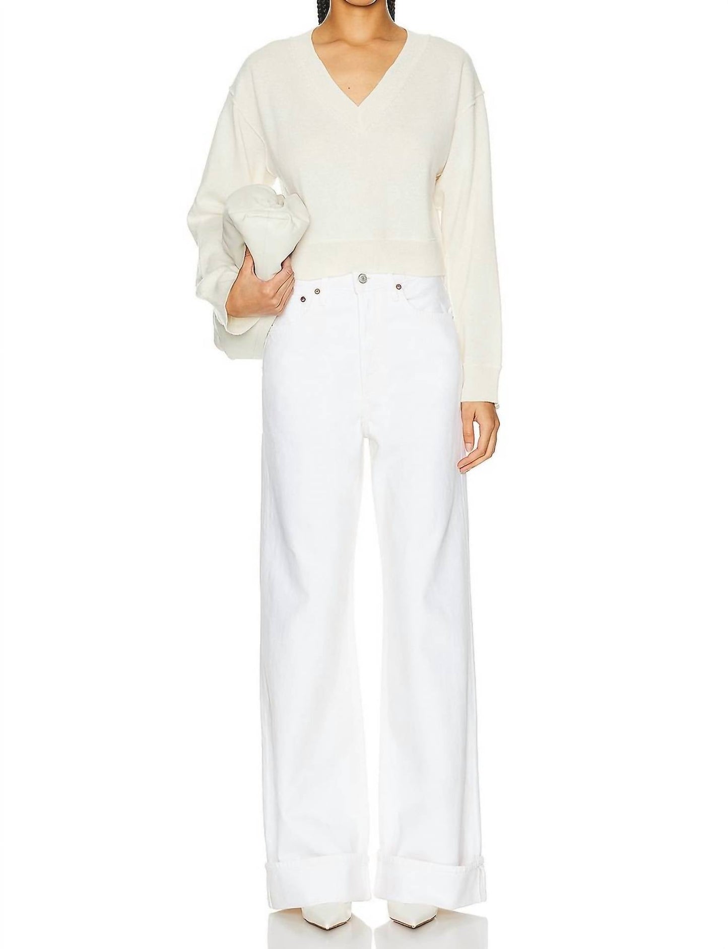 Agolde - Dame High Rise Wide Leg Jeans