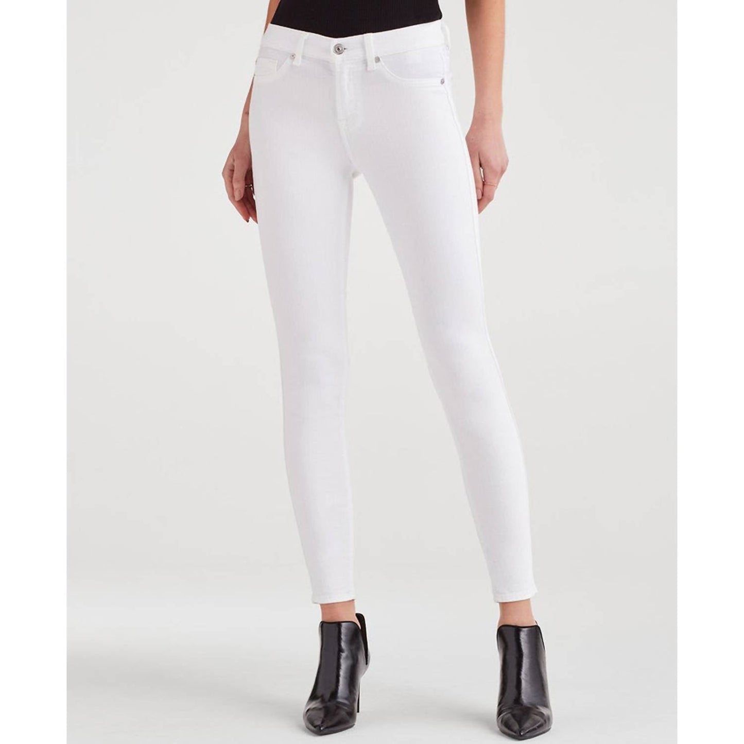 7 For All Mankind - MID RISE ANKLE SKINNY JEAN