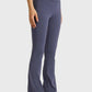 Trendsi - Flare Yoga Pants With Elastic Waist Pants