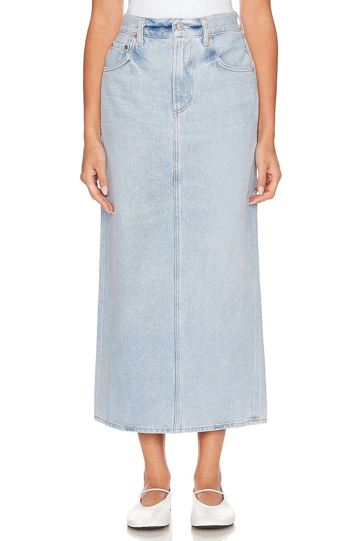 Citizens Of Humanity - Verona Denim Column Skirt