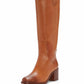 Vince Camuto - Women's Zemmy Leather Knee High Block Heel Comfortable Boots