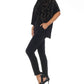 Joseph Ribkoff - Animal Print Velvet Jumpsuit