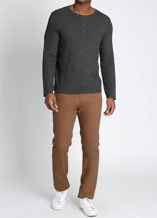 Jachs New York - Classic Waffle Henley Shirt