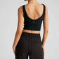 Beyond Yoga - Impulse Ribbed Cropped Tank Top