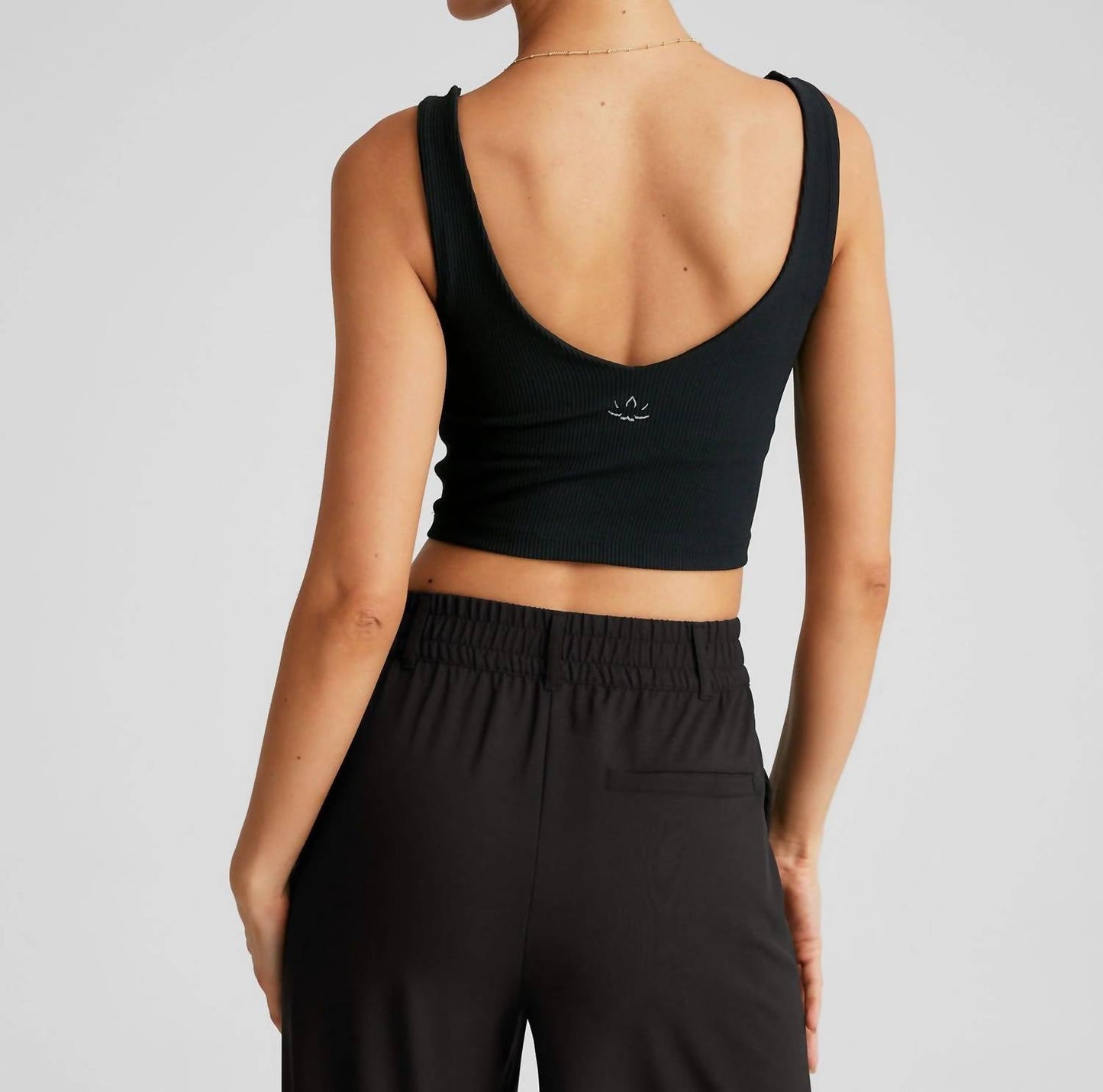 Beyond Yoga - Impulse Ribbed Cropped Tank Top
