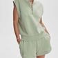 Varley - Loretta Half Zip Sleeveless Sweatshirt