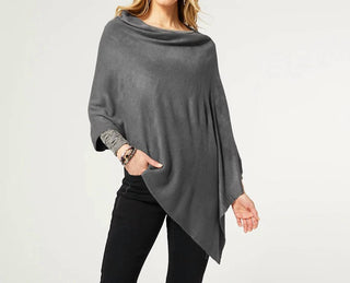 Coco + Carmen - Asymmetrical Lightweight Poncho