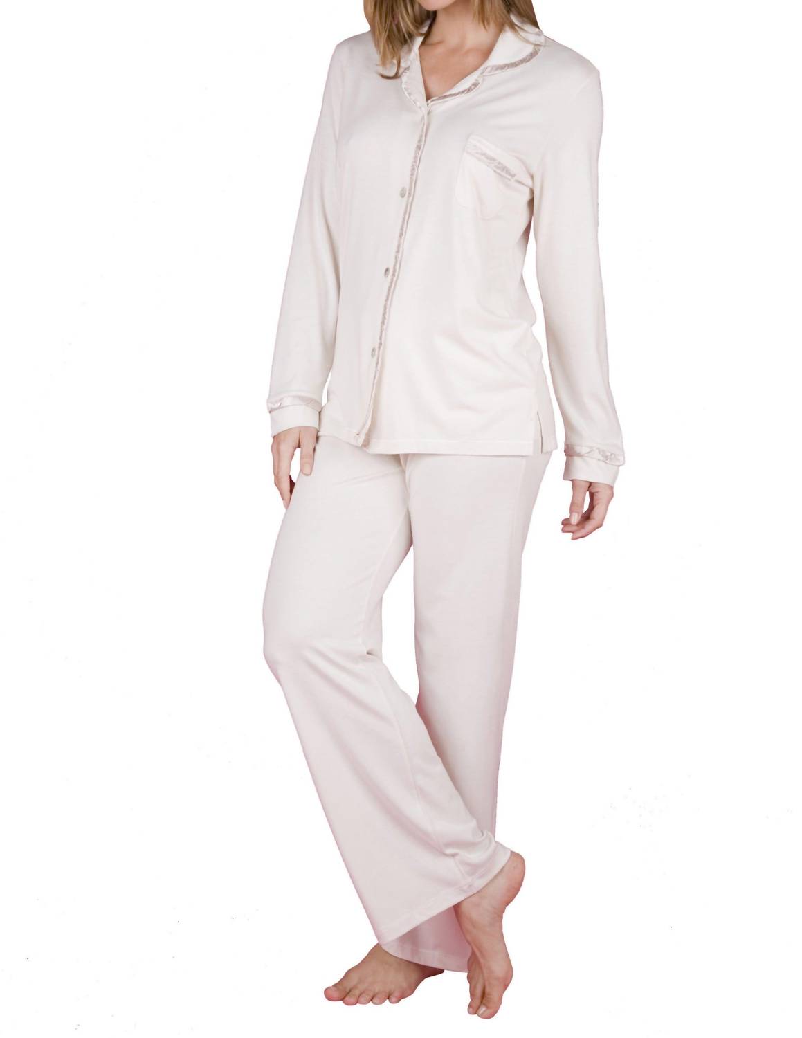 Twelve Eighty Eight - Sophie Basic Long Sleeve Men's Styled Pajama Set