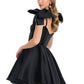 Ashleylauren - Sweetheart Neckline Mini Dress