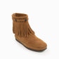 Minnetonka - Women's High Top Back Zip Moccasin Boot