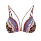 Agua Bendita - Halle Embroidered Triangle Swimsuit Bikini Top