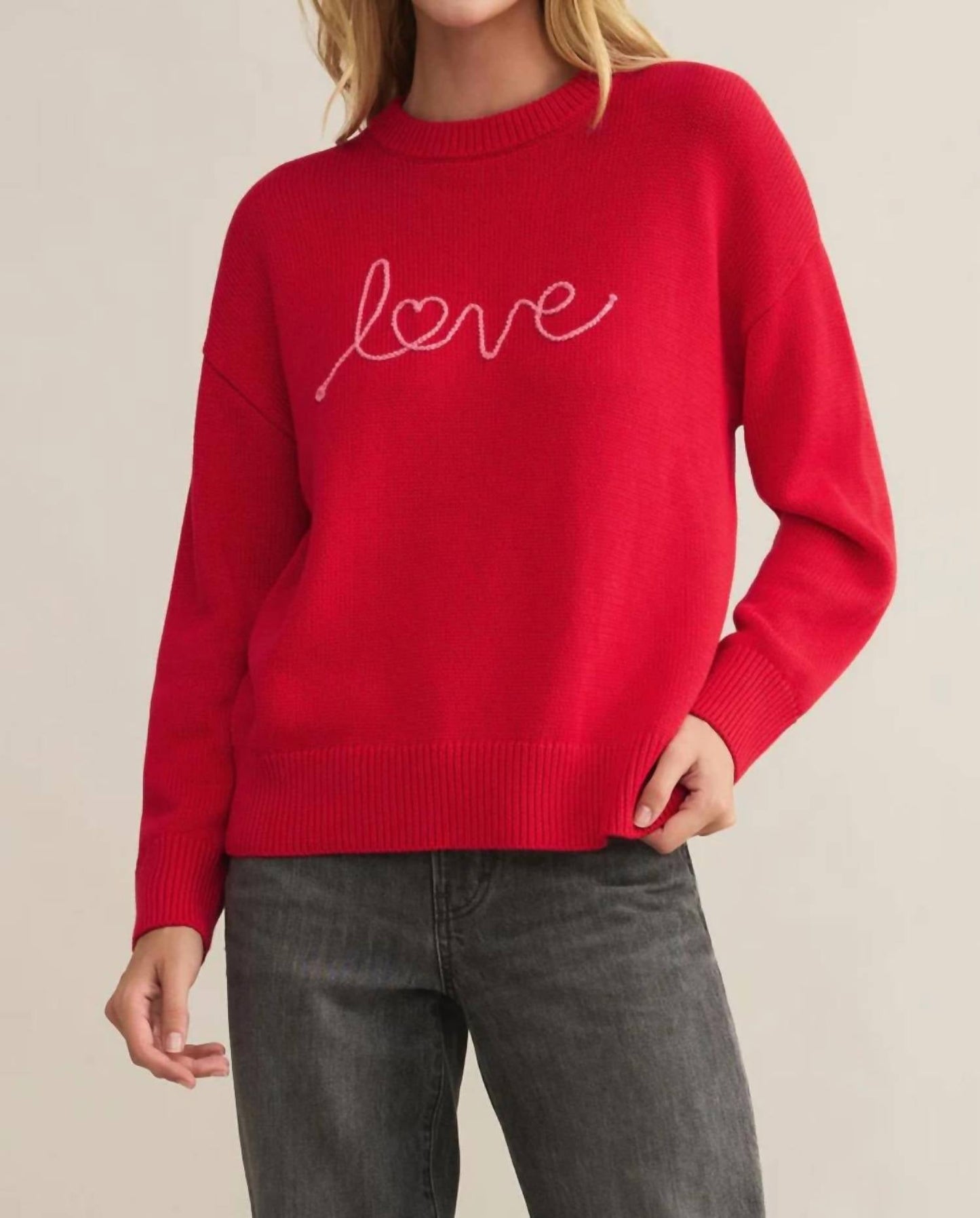 Z Supply - Love Notes Boyfriend Sweater