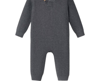 Andy & Evan - Hooded Toggle Sweater Romper