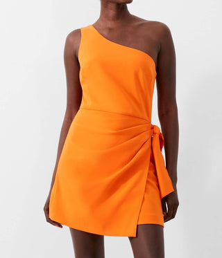 French Connection - Whisper One Shoulder Tie Dress