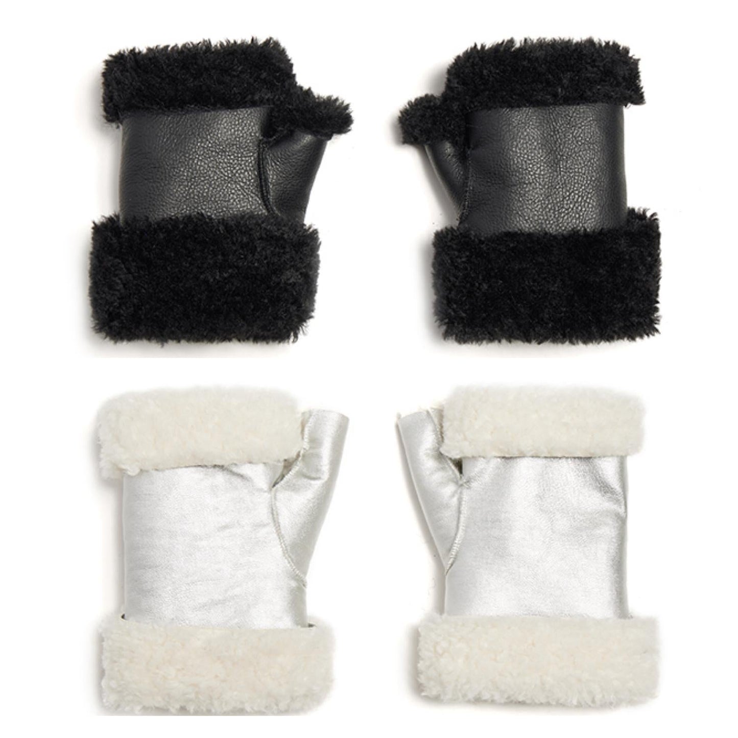 Jocelyn - shearling mittens