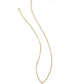 Kendra Scott - Daphne Gold Pave Framed Necklace
