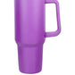 Trendsi - Stainless Steel Tumbler with Handle and Straw