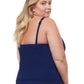 Profile By Gottex - Plus Size Sweetheart Underwire Tankini Top
