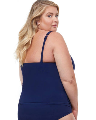Profile By Gottex - Plus Size Sweetheart Underwire Tankini Top