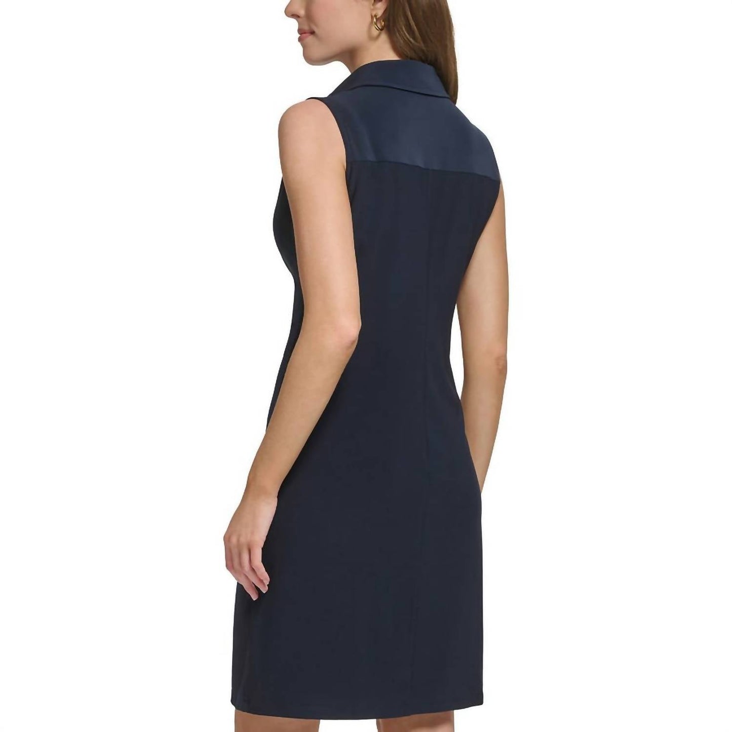 Tommy Hilfiger - Twist Front V Neck Mini Dress