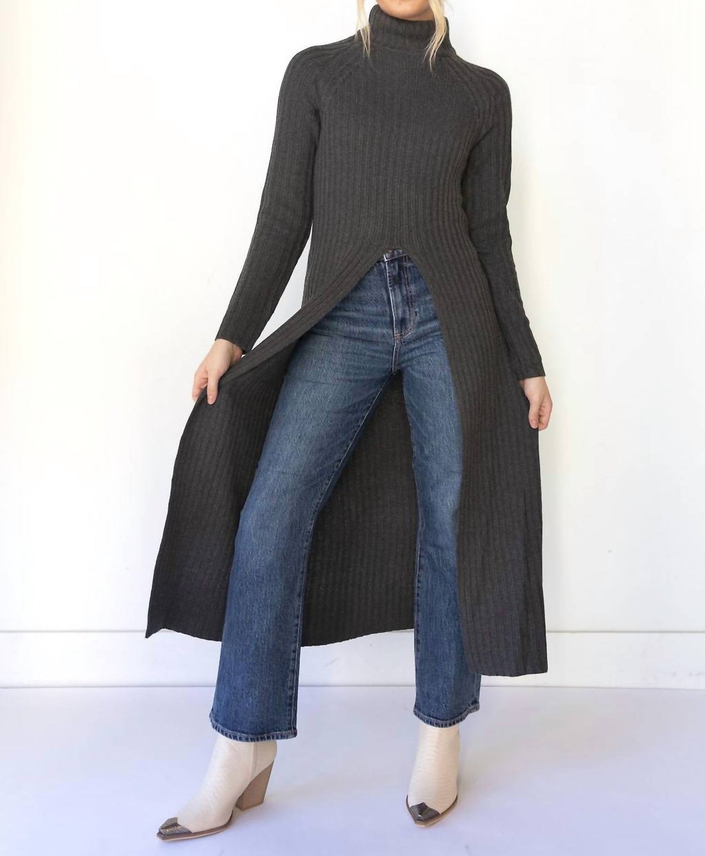 Astr - Estilo Long Sleeve Turtle Neck Sweater